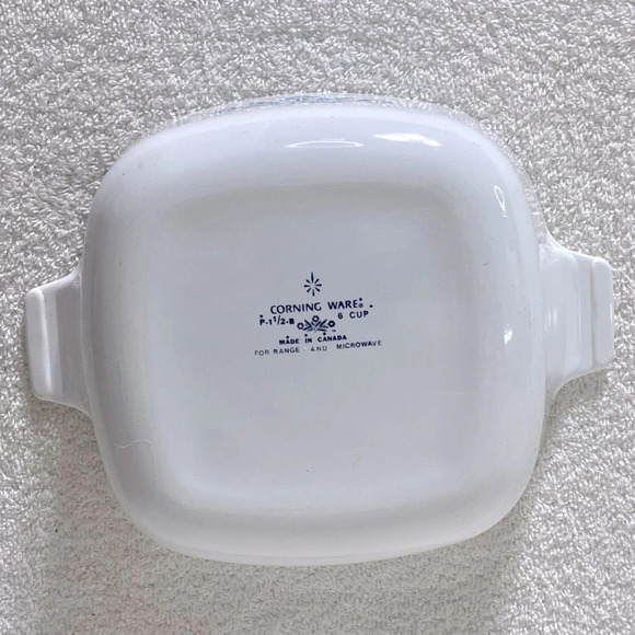 Vintage Corningware Blue Cornflower P-1.5- B 6 Cup Casserole Dish - Picture 9 of 14
